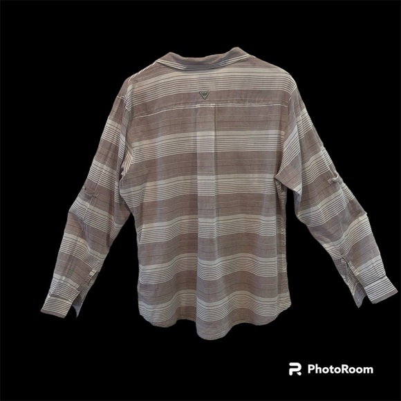 Texas A & M Columbia Professional Fishing Gear women’s sheer shirt.   Sz XL - Picture 2 of 9